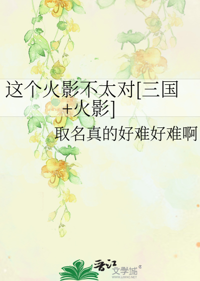这个火影不太对[三国+火影]