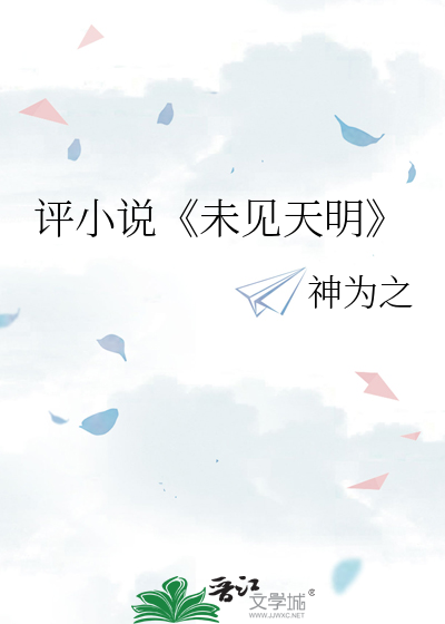 评小说《未见天明》