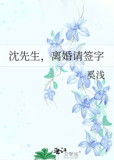 沈先生，离婚请签字