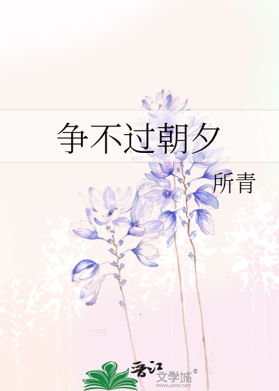 争不过朝夕