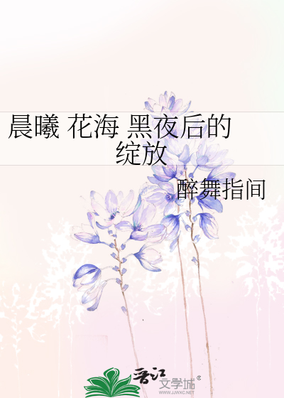 晨曦 花海 黑夜后的绽放
