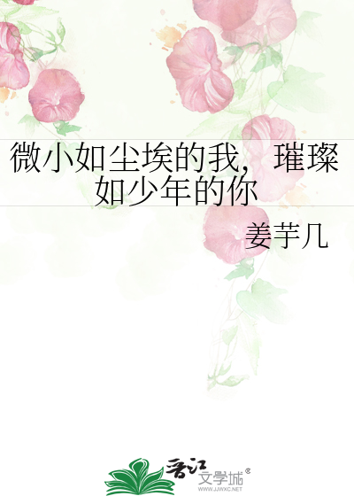 微小如尘埃的我，璀璨如少年的你