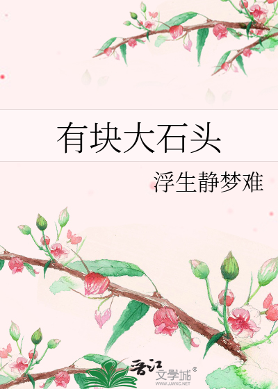 有块大石头