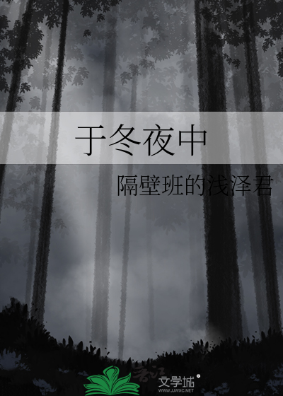 于冬夜中