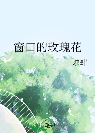 窗口的玫瑰花