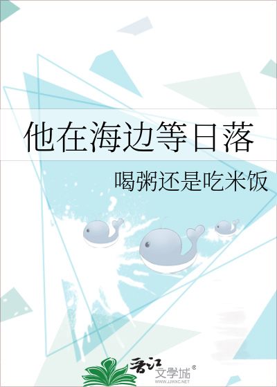 他在海边等日落