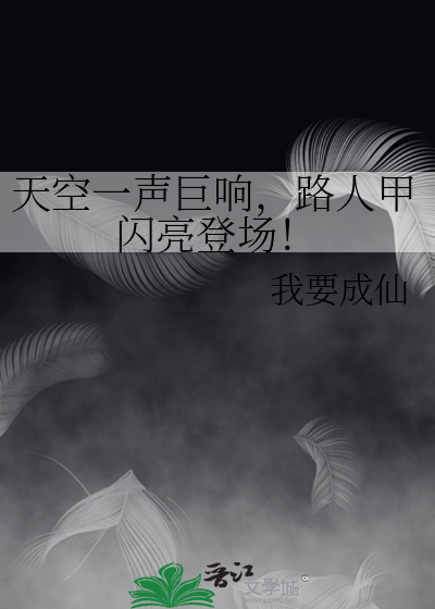 天空一声巨响，路人甲闪亮登场！