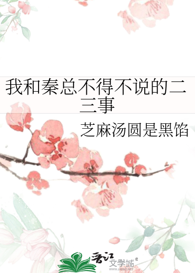 我和秦总不得不说的二三事