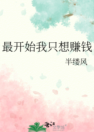 最开始我只想赚钱